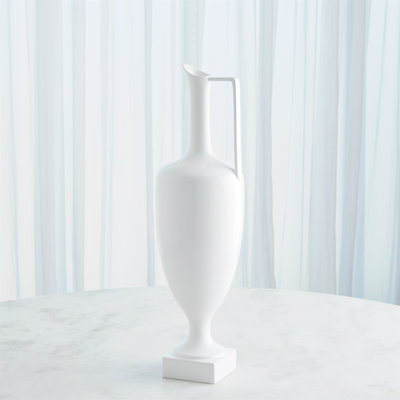 Amphora White Vases, Urns, Jars & Bottles You'll Love | Wayfair